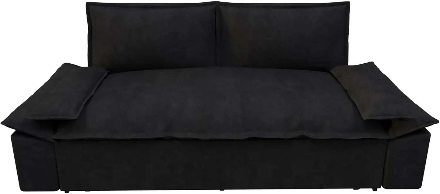 3-in-1 Convertible Queen Bed Sofa Size: 33.1 x 70.1 x 36Transform your sitting room designs with this Size: 33.1 x 70.1 x 36 3-in-1 Convertible Queen Bed Sofa, the perfect blend of style and versatility for modern home deShop All I WantShop All I Want-1 Convertible Queen Bed Sofa