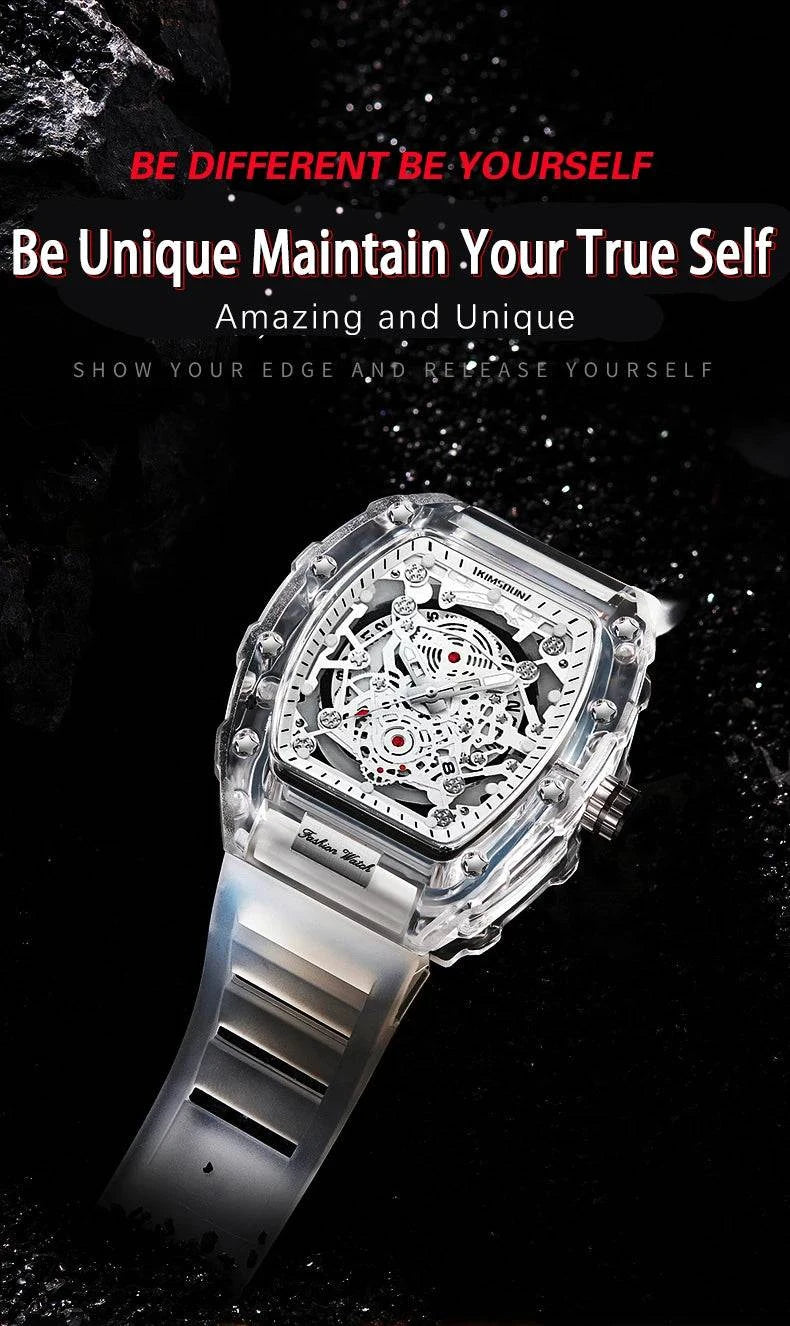 Waterproof Sports Watch: Stay Stylish and Functional with the UTHAI BKIntroducing the UTHAI BK134 Waterproof Sports Watch—the perfect blend of style and practicality. This trendy watch features a unique transparent hollow barrel designShop All I WantShop All I WantWaterproof Sports