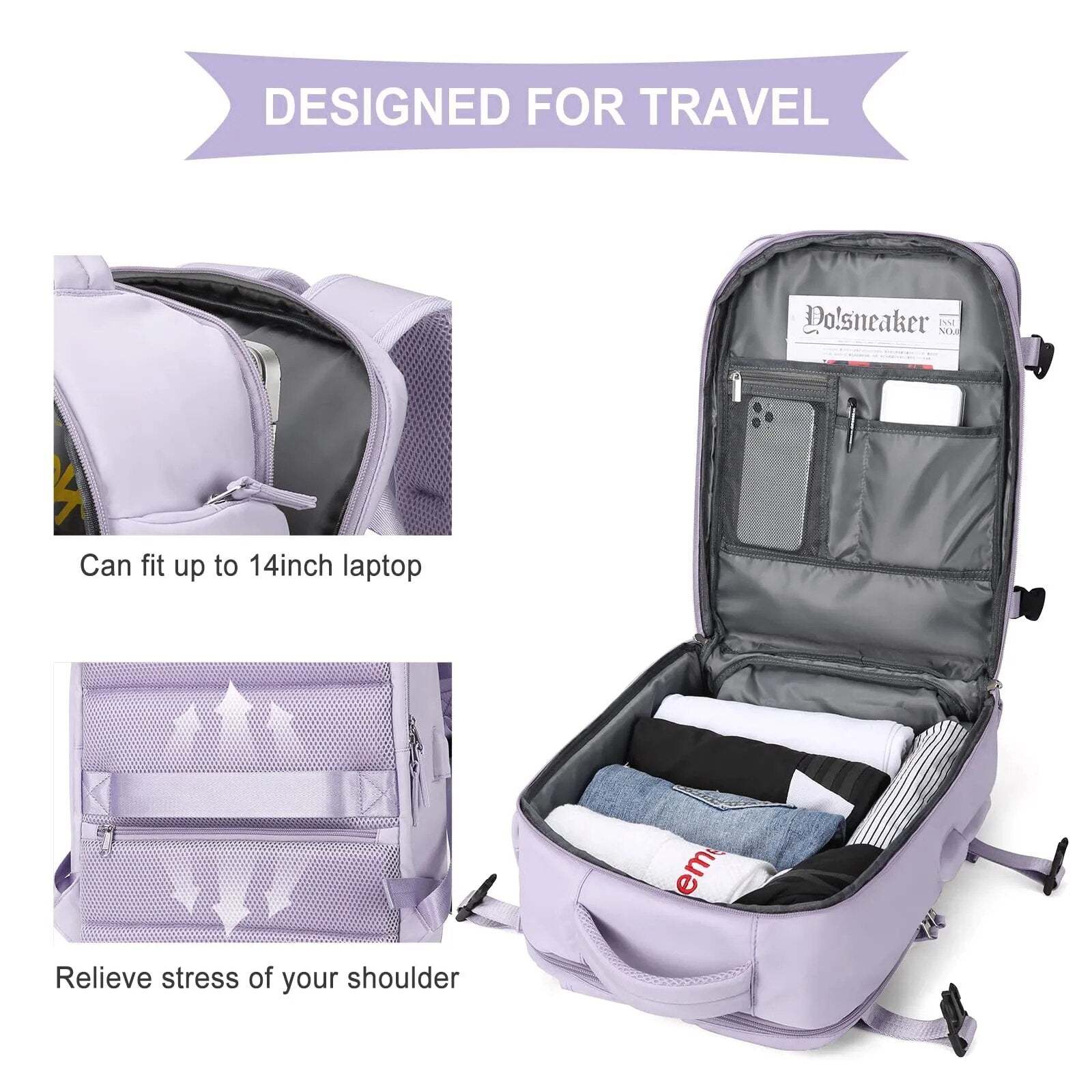 Travel Backpack for Men and WomenIntroducing the Ultimate Women's Travel Backpack ✈️🌟
Prepare for your next journey with our Women's Travel Backpack, meticulously designed to enhance your travel exSHOP ALL I WANTShop All I WantTravel Backpack