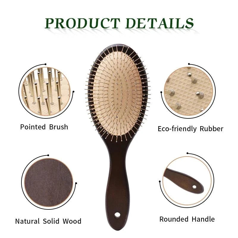 πββοΈ Black Steel Hair Brush β Scalp Massage, Airbag Detangling, Wood πββοΈ Black Steel Hair Brush β Scalp Massage, Airbag Detangling, Wood Comb with Steel Needles π
Revitalize your hair routine with the Black Steel Hair Brush. FeaturShop All I WantShop All I WantBlack Steel Hair Brush
