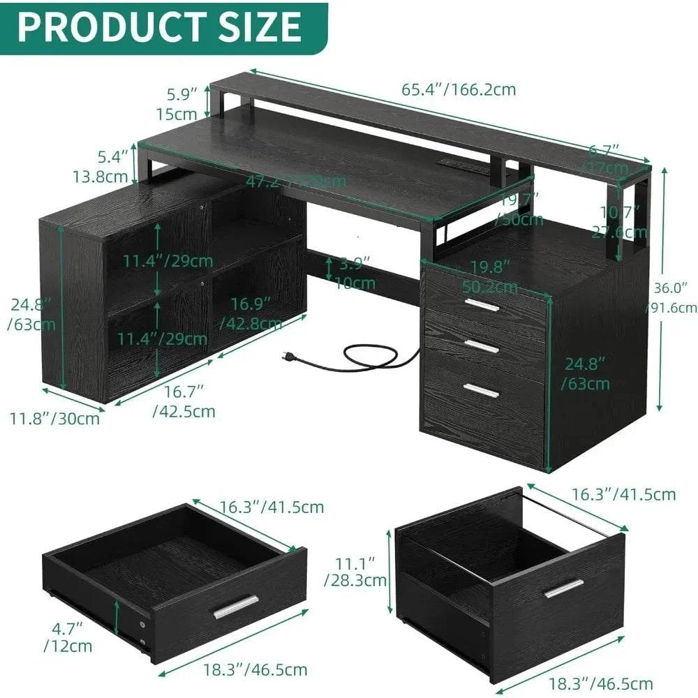 Computer Desk Power Outlets & LED LightsShop All I WantShop All I WantComputer Desk Power Outlets & LED Lights