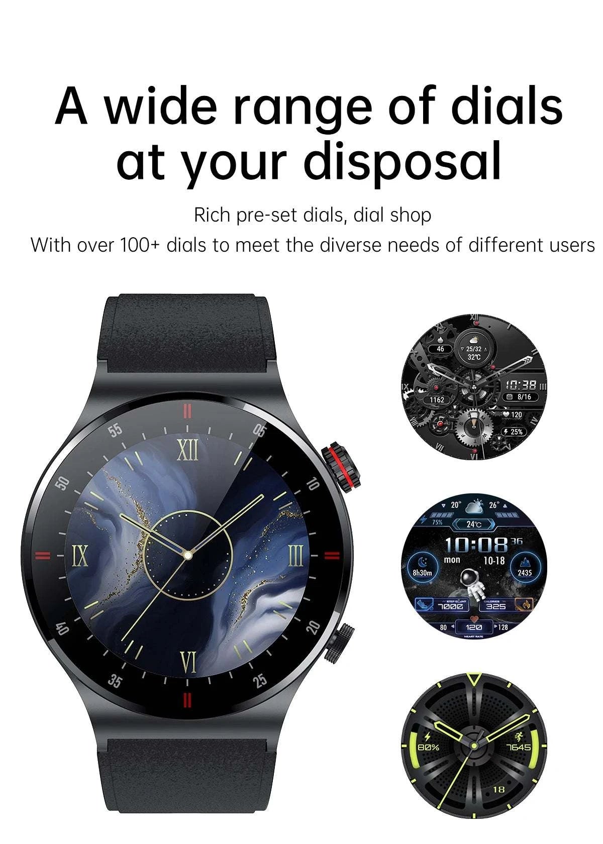 Luxury Smart Watches for Men | 2025 NFC BT Call Fitness Watch ⌚Stay connected and stylish with this 2025 luxury smart watch for men, featuring NFC and Bluetooth call capabilities. Designed for fitness enthusiasts, this waterprooShop All I WantShop All I Want2025 NFC BT Call Fitness Watch ⌚