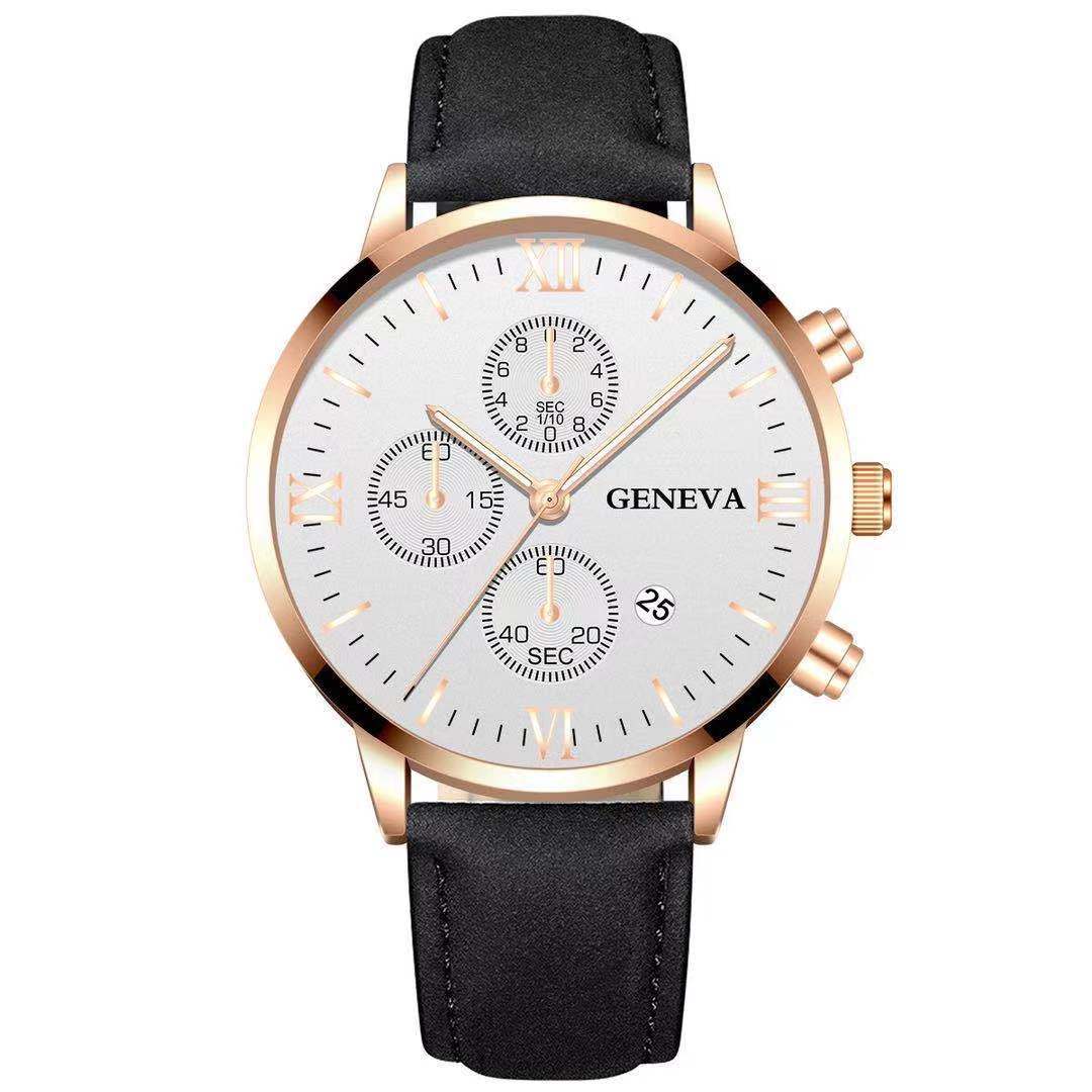 Men’s Black Quartz Watch | Fashion Round Roman Dial Sports Watch ⌚Stay stylish and punctual with this men’s black quartz watch featuring a classic round Roman dial. Designed for sports enthusiasts, this fashion-forward timepiece ofShop All I WantShop All I WantFashion Round Roman Dial Sports Watch ⌚