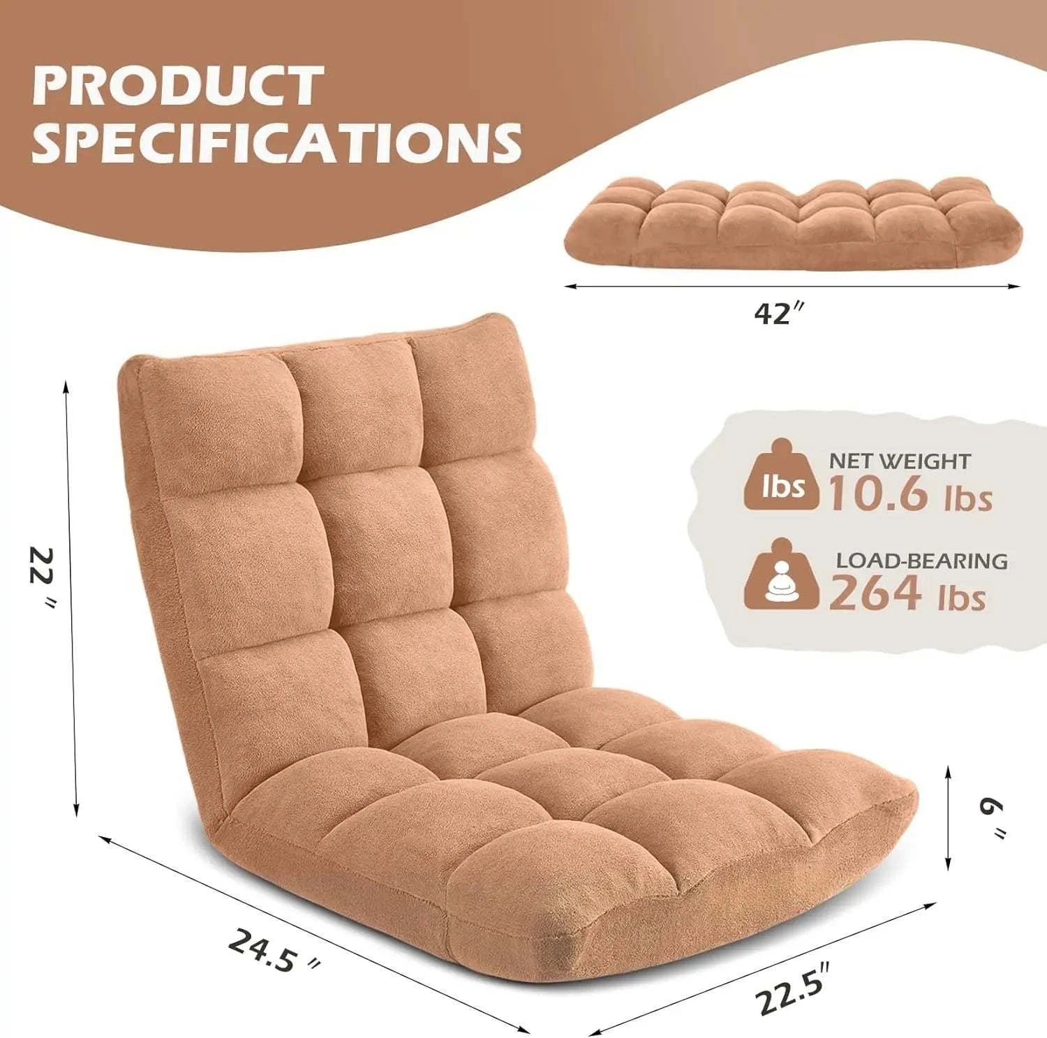 Adjustable Folding Gaming Chair for Comfort 🎮Elevate your relaxation with this adjustable folding gaming chair, designed for ultimate comfort during long gaming sessions or lounging. Its modern style and versatShop All I WantShop All I WantAdjustable Folding Gaming Chair