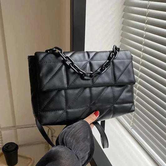 Chain Embellished HandbagElevate your style with this chic slim A-line long dress. Perfect for a sleek, flattering look that exudes elegance. 👗✨SHOP ALL I WANTShop All I WantChain Embellished Handbag