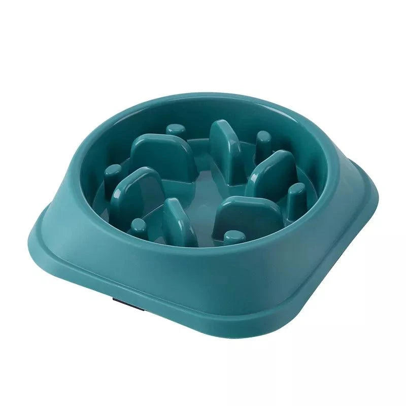 Slow Feed Pet Bowl: Healthy 🐾🥣⏳🐾 Slow Down Feeding for Healthier Dogs: The basic dog bowl features a unique maze design that separates food, slowing down the speed of pet feeding. This prevents SHOP ALL I WANTShop All I WantSlow Feed Pet Bowl