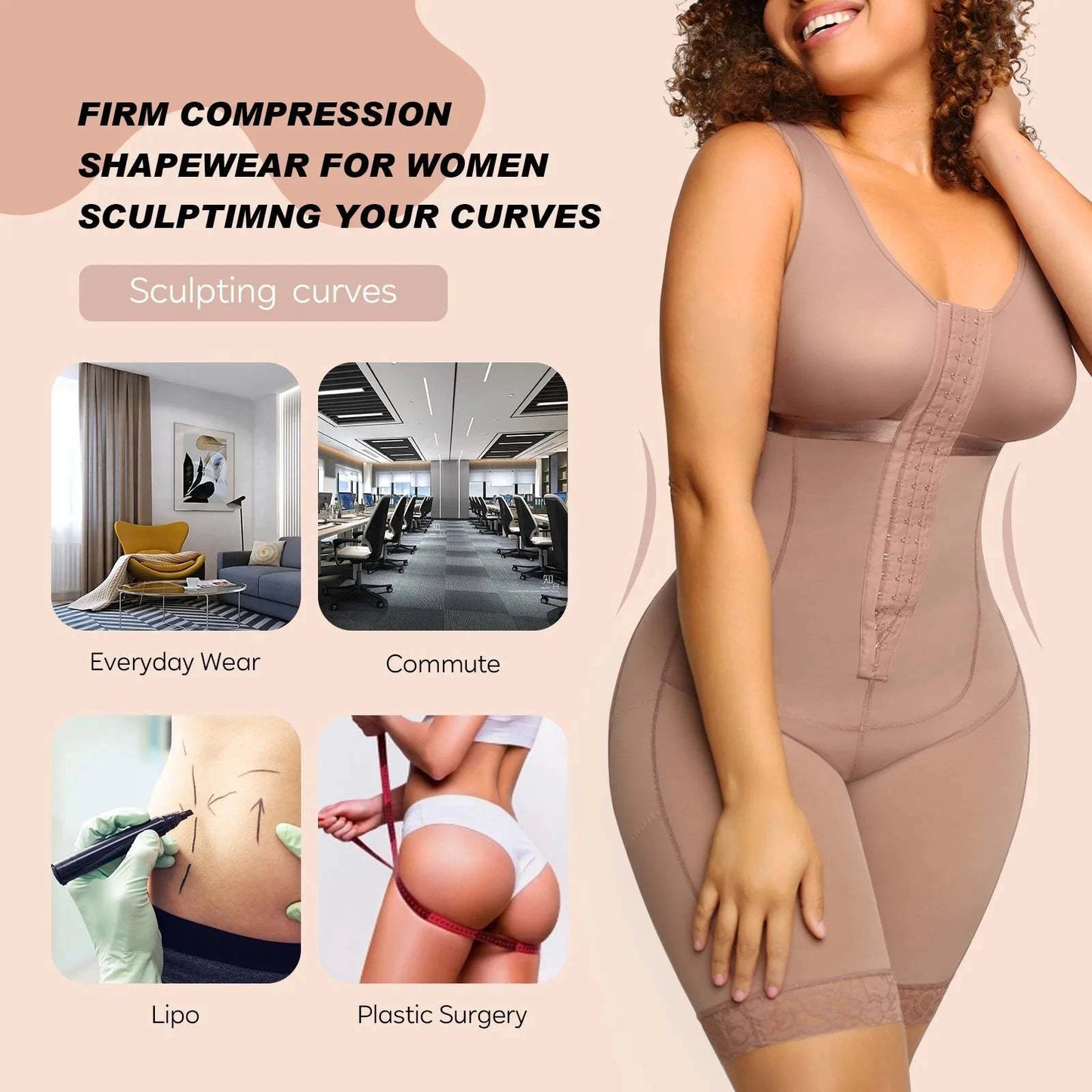 Colombianas Shaper Stage 2 | Postpartum Girdle for Women’s Slimming ✨Achieve the perfect silhouette with the Colombianas Shaper Stage 2. Designed specifically for women, this postpartum girdle provides excellent support after BBL or sShop All I WantShop All I WantColombianas Shaper Stage 2