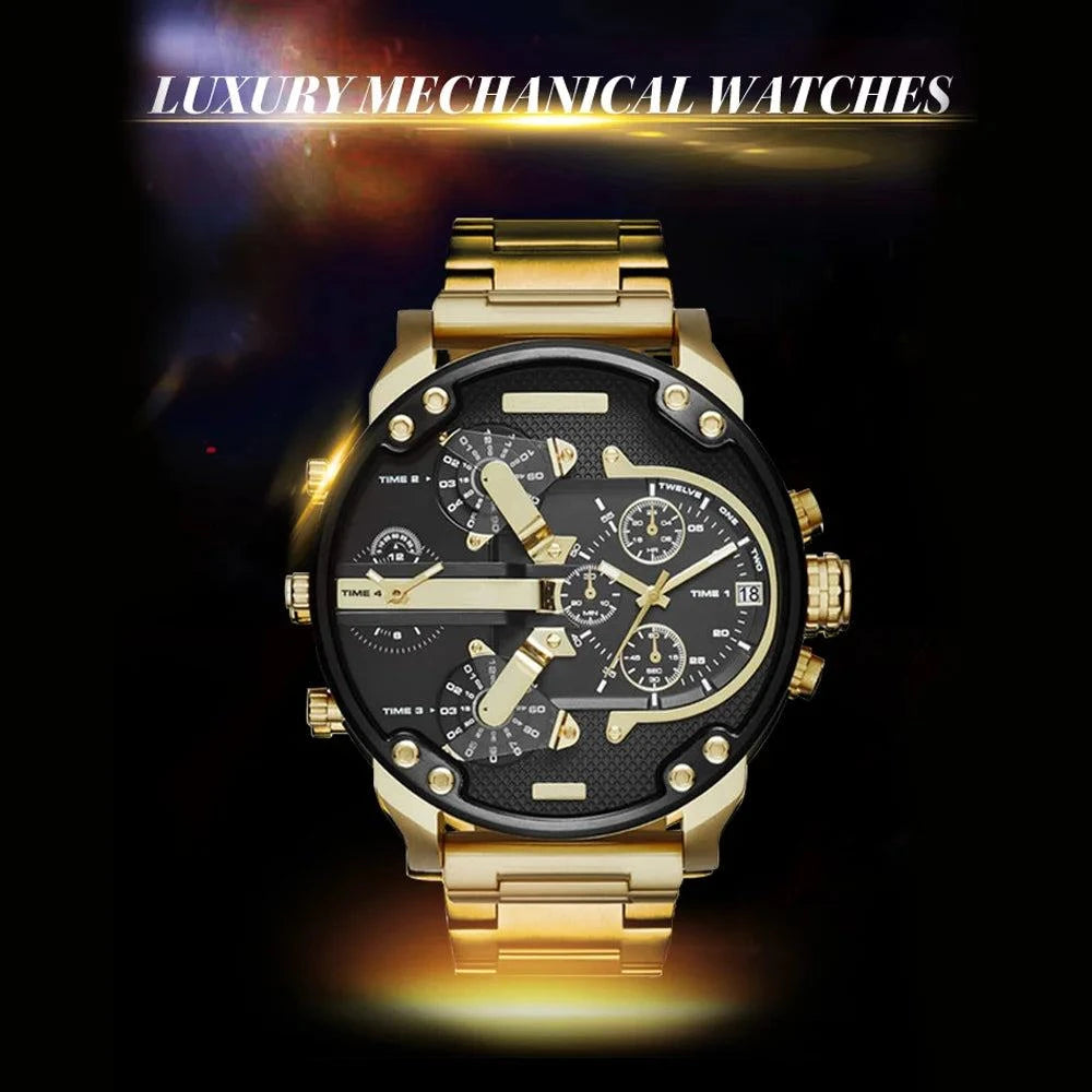 Men's Sport Watch – Large Dial Stainless Steel Analog Quartz Watch forDiscover the perfect combination of style and functionality with the Men's Sport Watch, designed for the active man who values both fashion and practicality. FeaturiShop All I WantShop All I WantSport Watch – Large Dial Stainless Steel Analog Quartz Watch