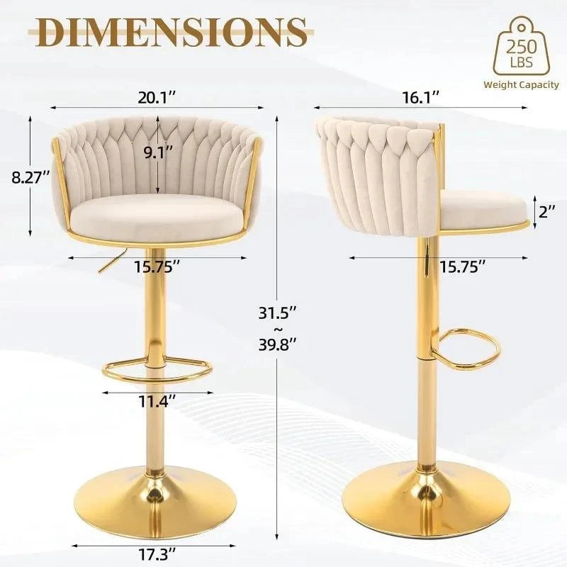Bar Stools Set of 4, Velvet Swivel & Height Adjustable with Woven BackAdd a touch of natural elegance to your living room with this bamboo sideboard. Perfect for use as a shoe rack or a stylish storage solution, its sleek, modern desigShop All I WantShop All I Want4, Velvet Swivel & Height Adjustable