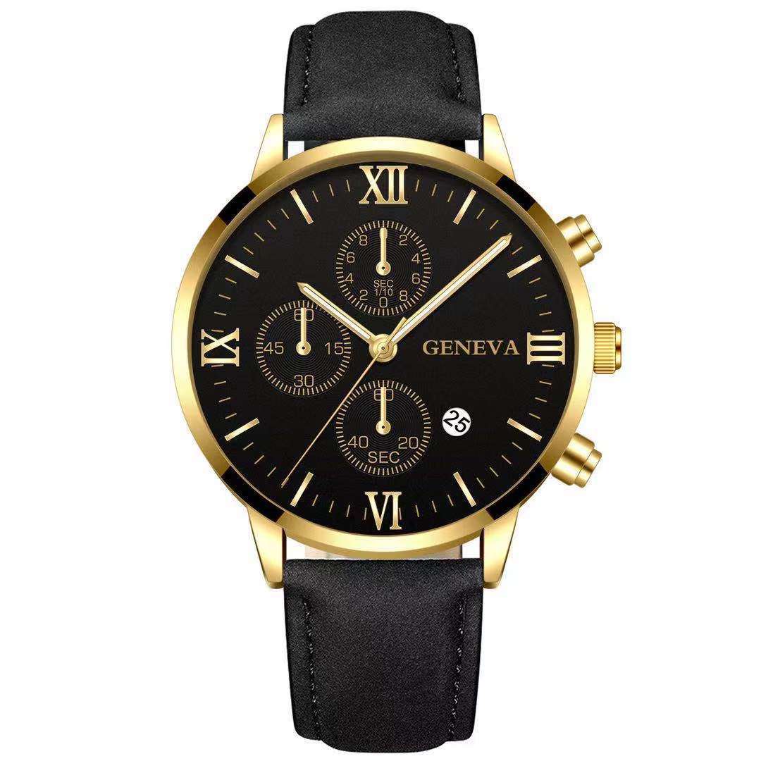 Men’s Black Quartz Watch | Fashion Round Roman Dial Sports Watch ⌚Stay stylish and punctual with this men’s black quartz watch featuring a classic round Roman dial. Designed for sports enthusiasts, this fashion-forward timepiece ofShop All I WantShop All I WantFashion Round Roman Dial Sports Watch ⌚