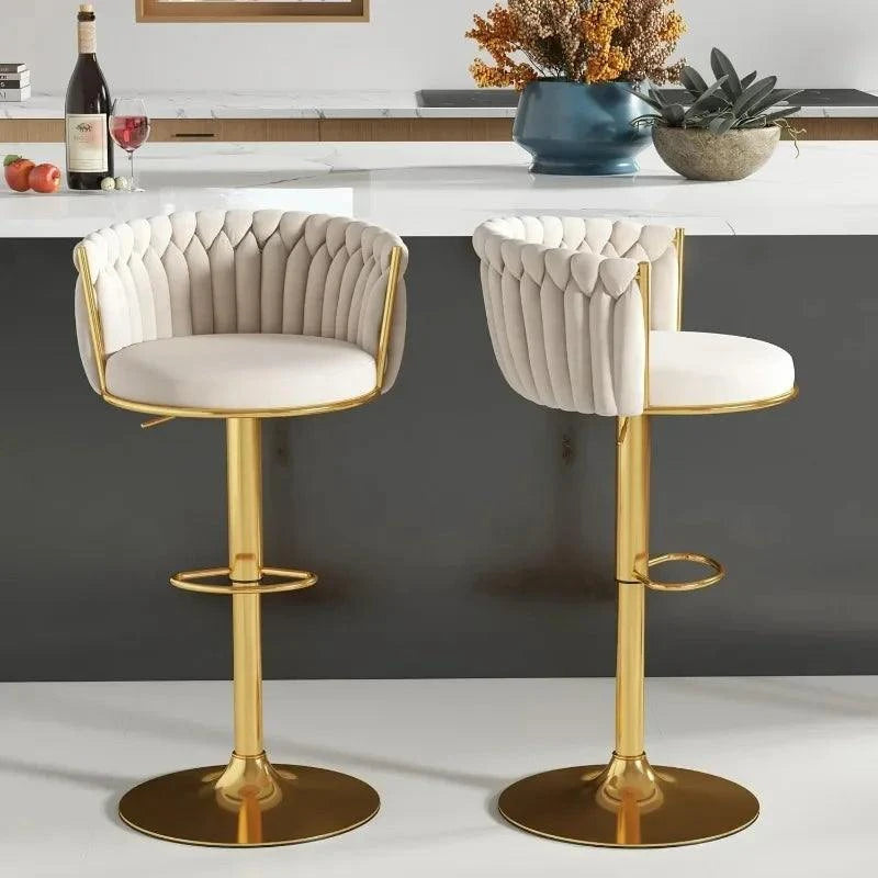 Bar Stools Set of 4, Velvet Swivel & Height Adjustable with Woven BackAdd a touch of natural elegance to your living room with this bamboo sideboard. Perfect for use as a shoe rack or a stylish storage solution, its sleek, modern desigShop All I WantShop All I Want4, Velvet Swivel & Height Adjustable