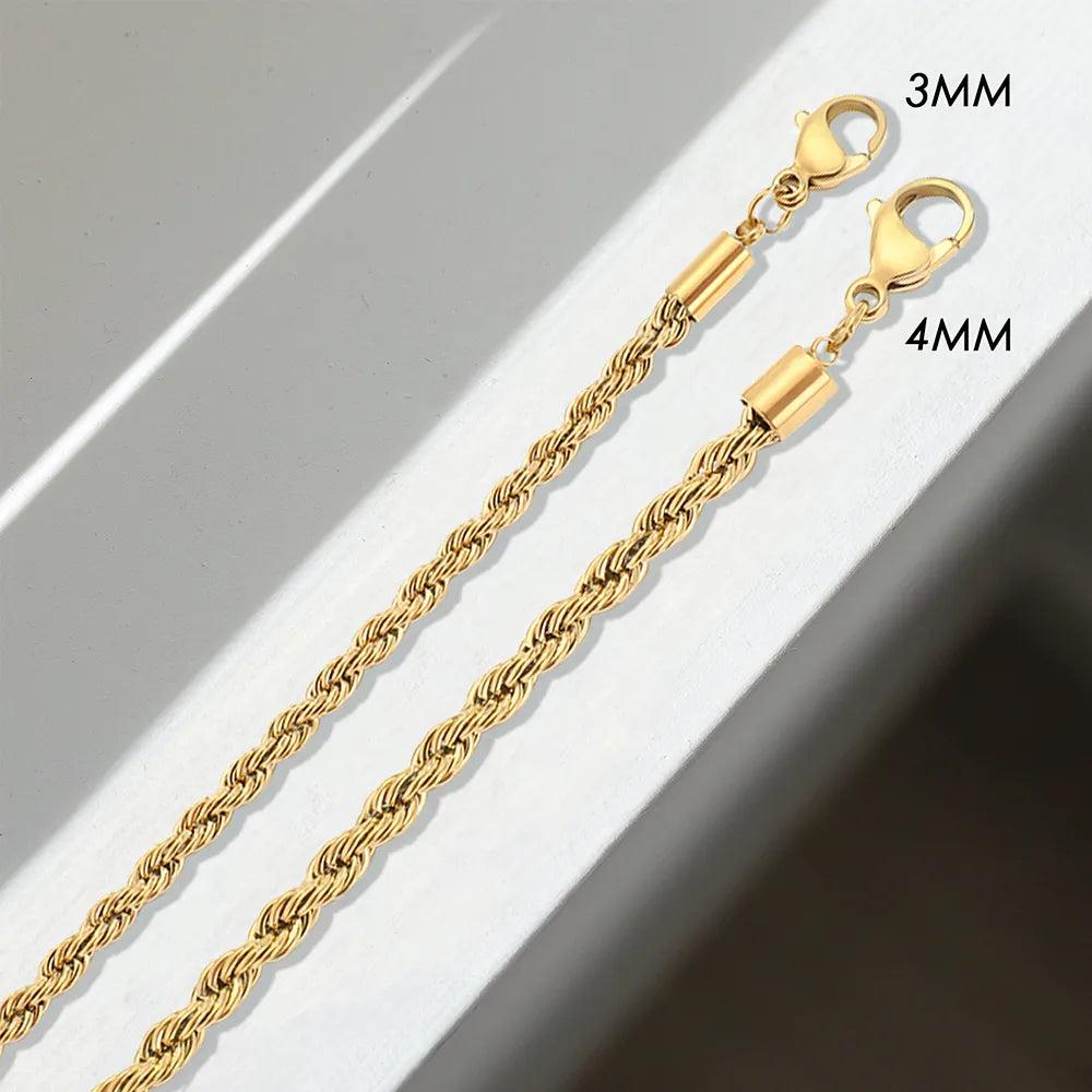 Gold Twisted Chain Necklace for Women ✨📿Enhance your elegance with our Gold Twisted Chain Necklace for Women. ✨📿
Key Features:
✨ Twisted Chain Design: This necklace features a unique and eye-catching twisSHOP ALL I WANTShop All I WantGold Twisted Chain Necklace
