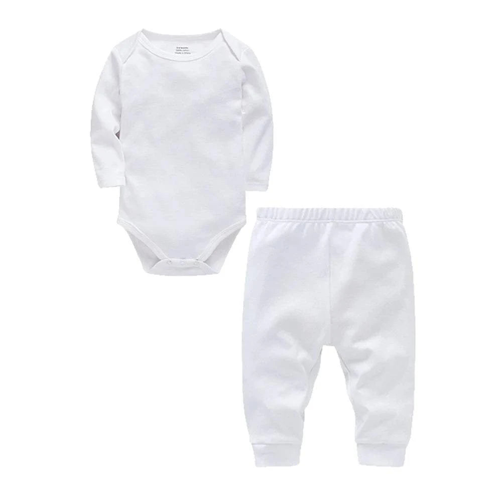 Muslin Baby Clothing Set – 2 Pieces Romper & Pants, Black, Grey, WhiteKeep your little one stylish and comfortable with this Muslin Baby Clothing Set. Featuring a cozy romper and matching pants, this set is perfect for newborns and makSHOP ALL I WANTShop All I WantMuslin Baby Clothing Set