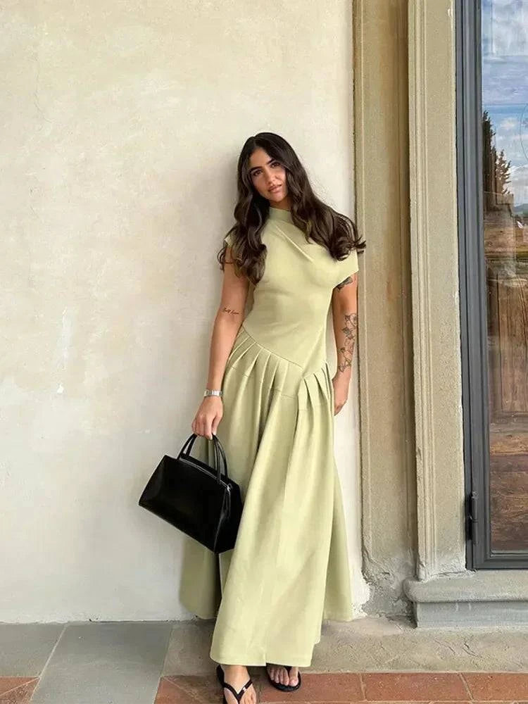 Chic Slim A-line Long Dress 🌟Make a statement with this chain embellished handbag! Its chic design adds a touch of modern sophistication to any outfit. ✨👜
Step into elegance with our Women’s ChSHOP ALL I WANTShop All I WantChic Slim A-line Long Dress