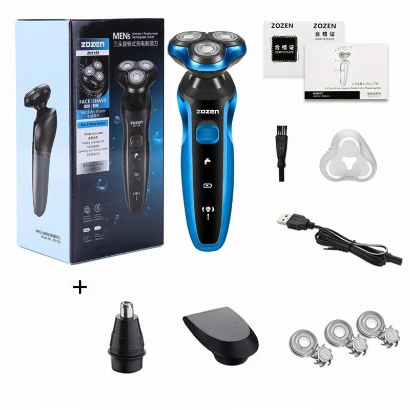 Electric Rechargeable & Washable Razor Shavor! 🔋💦Experience the ultimate grooming tool with the Electric Shaver. This rechargeable electric razor is designed for both wet and dry use, making it versatile for your sShop All I WantShop All I WantElectric Rechargeable