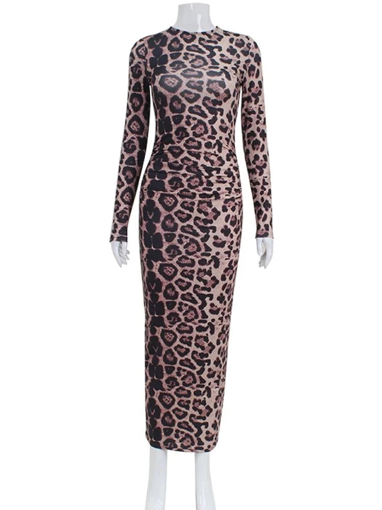 Leopard Bodycon Dress -Miami: Sexy leopard print 🌴Sexy leopard print that stands out in Miami. Our bold update on the classic bodycon dress in a curve-hugging and chic design. Featuring a striking leopard pattern, fSHOP ALL I WANTShop All I WantLeopard Bodycon