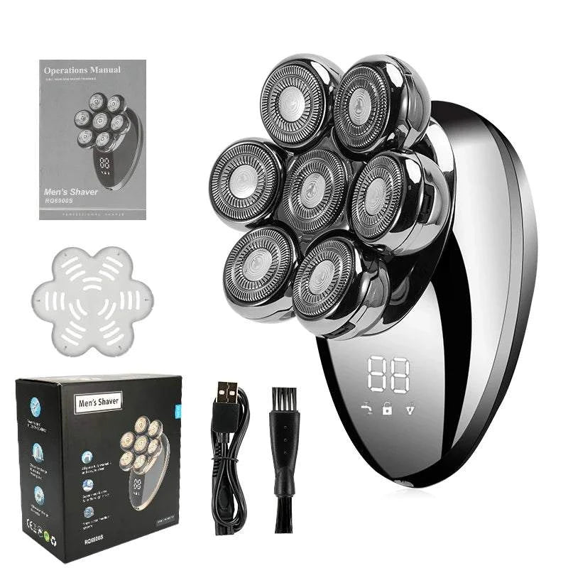 Men's 7D Floating Electric Shaver – Wet/Dry Rechargeable Razor with BaExperience the ultimate in shaving technology with the Men's 7D Floating Electric Shaver. Designed for a close and comfortable shave, this advanced electric razor feShop All I WantShop All I WantMen'