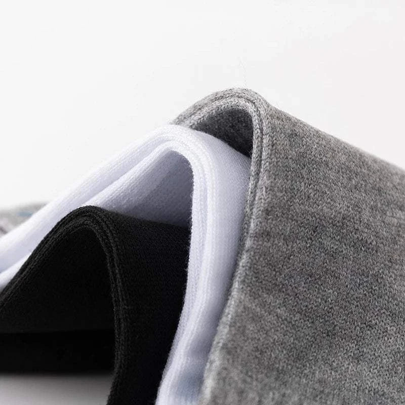 🧦 5 Pairs Men's Solid Color Socks – Black & White, Business Casual & Elevate your sock drawer with this 5-pair set of men's solid color socks. Featuring classic black and white tones, these socks offer both business and casual versatiSHOP ALL I WANTShop All I WantSolid Color Socks