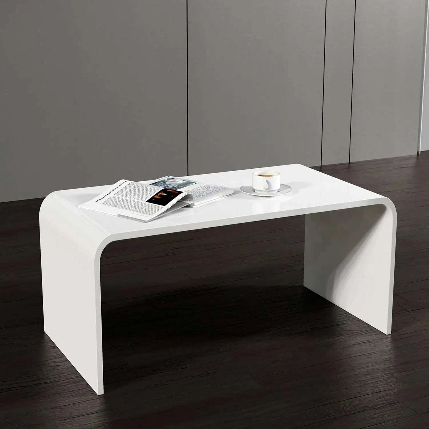 Coffee Table, 44" L x 16" W x 16'' H x 3/4''This sleek Coffee Table combines modern style with practicality. Measuring 44" L x 16" W x 16" H, it offers ample surface space for your living room essentials, whilShop All I WantShop All I WantCoffee Table, 44"