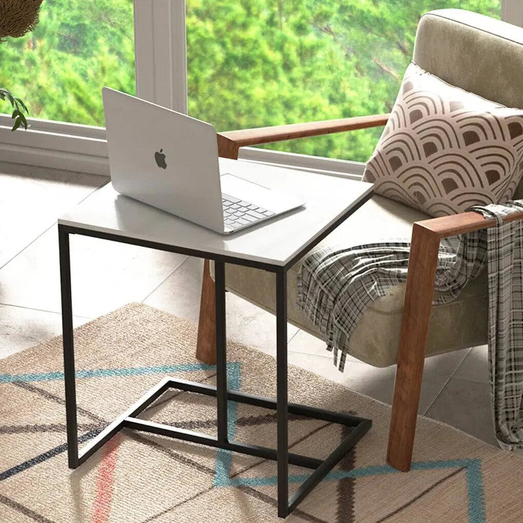 C-Shaped Side Table 🖥️Upgrade your living room or bedroom with this stylish C-Shaped Side Table. Crafted from durable sintered stone and metal iron, it features a sleek gold and white finShop All I WantShop All I Want-Shaped Side Table 🖥️