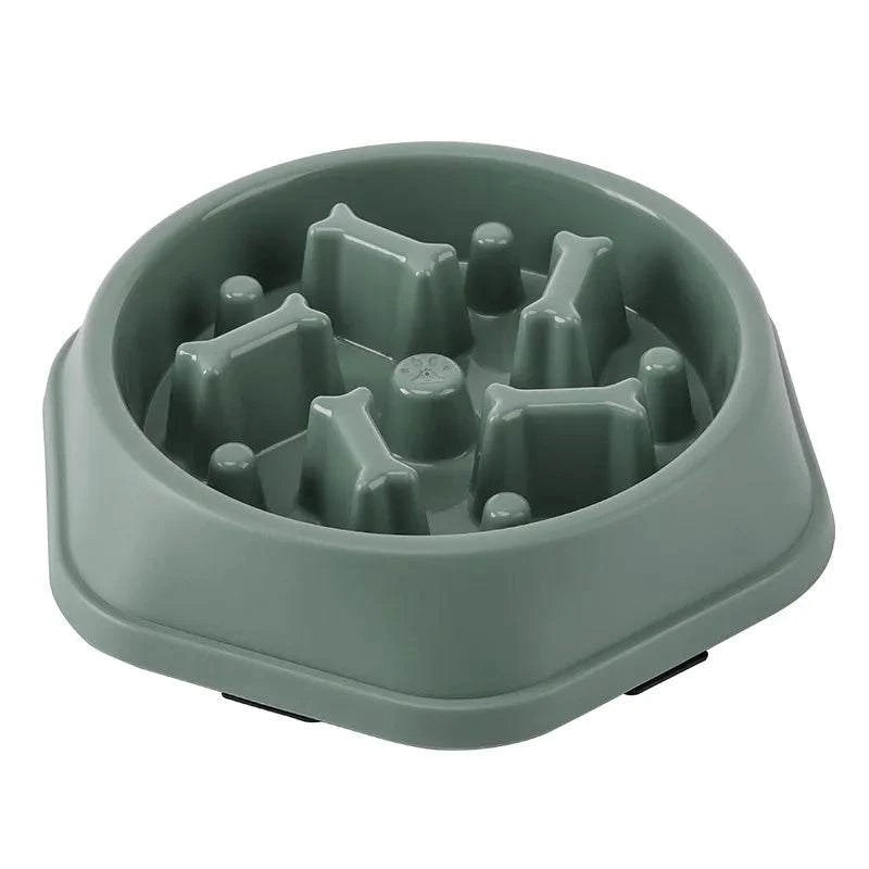Slow Feed Pet Bowl: Healthy 🐾🥣⏳🐾 Slow Down Feeding for Healthier Dogs: The basic dog bowl features a unique maze design that separates food, slowing down the speed of pet feeding. This prevents SHOP ALL I WANTShop All I WantSlow Feed Pet Bowl