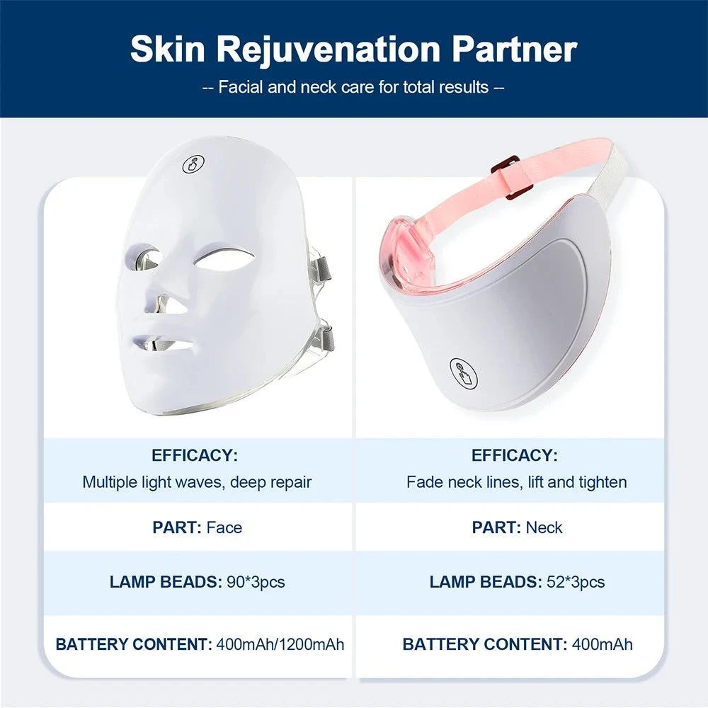 Face and Neck Beauty Machine LED Skin Care MassagerExperience ultimate skin rejuvenation with the Face and Neck Beauty Machine LED Skin Care Massager! This innovative device combines LED light therapy with gentle masShop All I WantShop All I WantNeck Beauty Machine LED Skin Care Massager