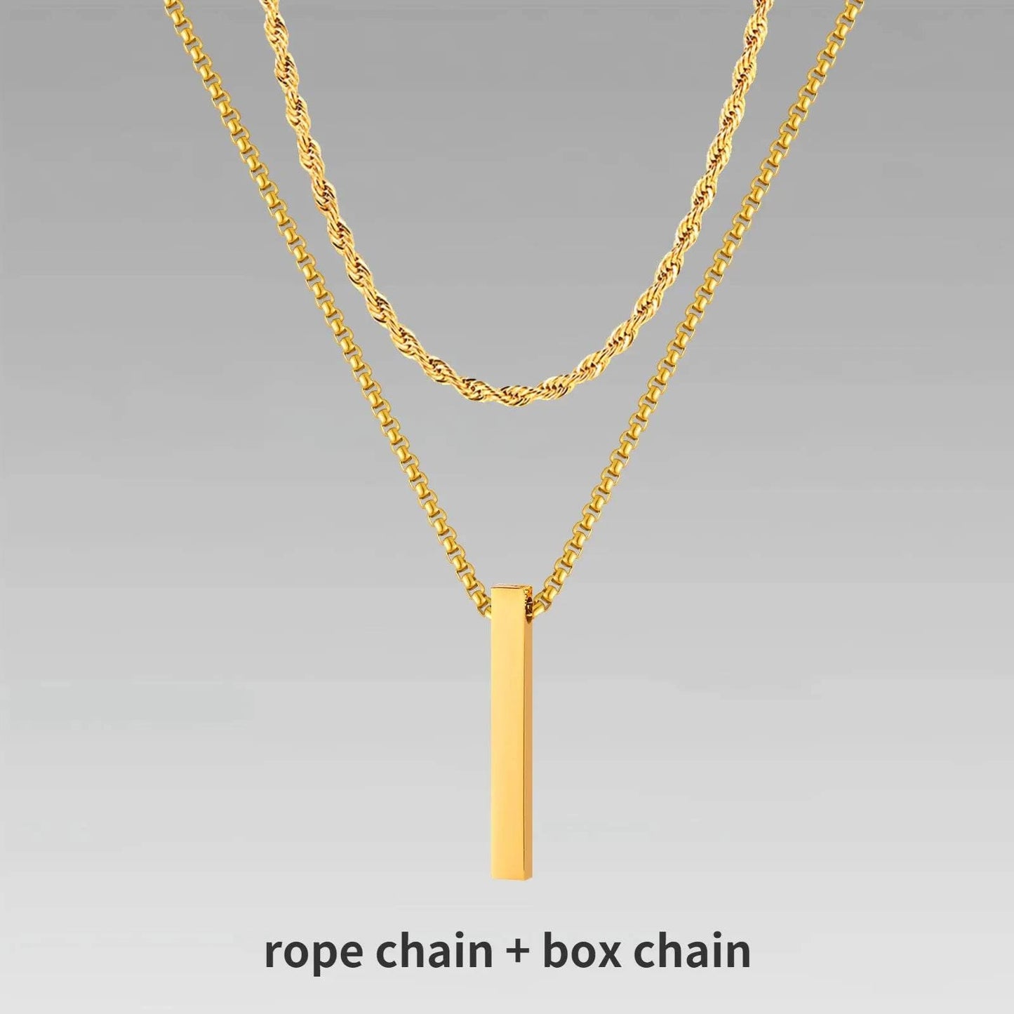 Vertical Bar NecklacesElevate Your Style with Vertical Bar Necklaces
Discover a new dimension of elegance and personal expression with our Vertical Bar Necklaces. These minimalist and chiSHOP ALL I WANTShop All I WantVertical Bar Necklaces