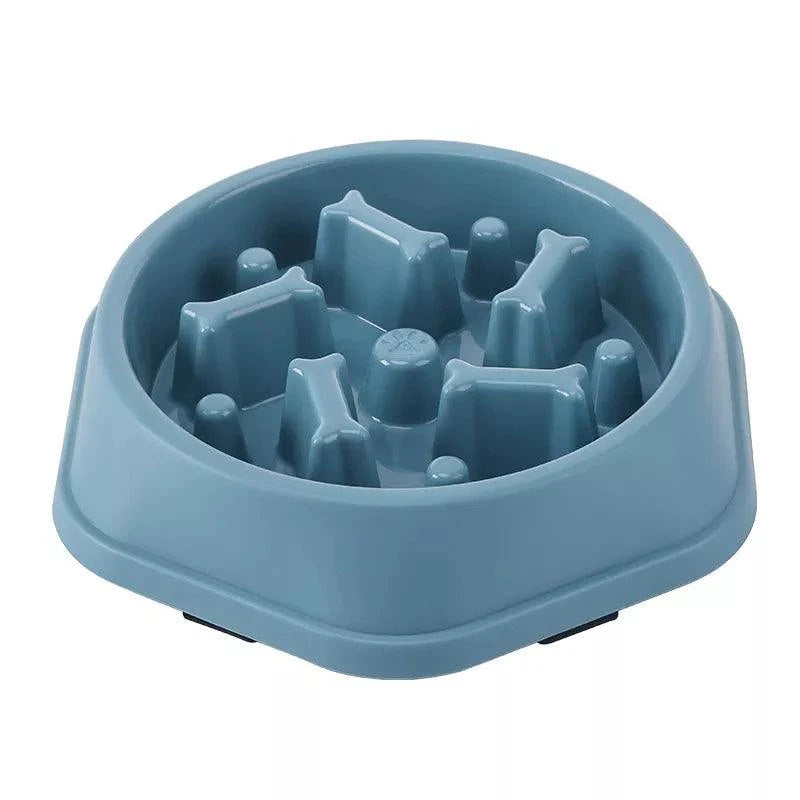 Slow Feed Pet Bowl: Healthy 🐾🥣⏳🐾 Slow Down Feeding for Healthier Dogs: The basic dog bowl features a unique maze design that separates food, slowing down the speed of pet feeding. This prevents SHOP ALL I WANTShop All I WantSlow Feed Pet Bowl