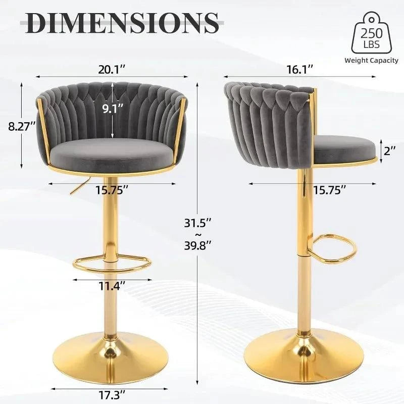Bar Stools Set of 4, Velvet Swivel & Height Adjustable with Woven BackAdd a touch of natural elegance to your living room with this bamboo sideboard. Perfect for use as a shoe rack or a stylish storage solution, its sleek, modern desigShop All I WantShop All I Want4, Velvet Swivel & Height Adjustable