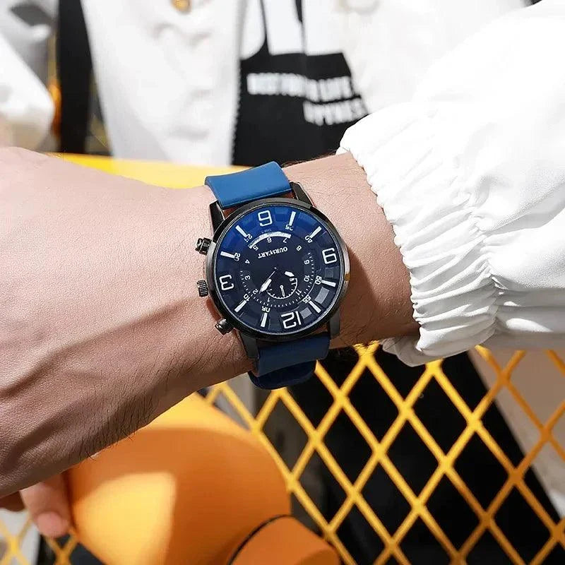 Shop All I Want Silicone Jelly Men’s Watch – Big Dial Quartz Wristwatch for Simple, CaThe Silicone Jelly Men’s Watch is designed for those who appreciate simplicity and functionality. This big dial quartz wristwatch features a bold design that makes iShop All I WantShop All I WantSimple, Casual Style & Practical Timekeeping ⌚🎁
