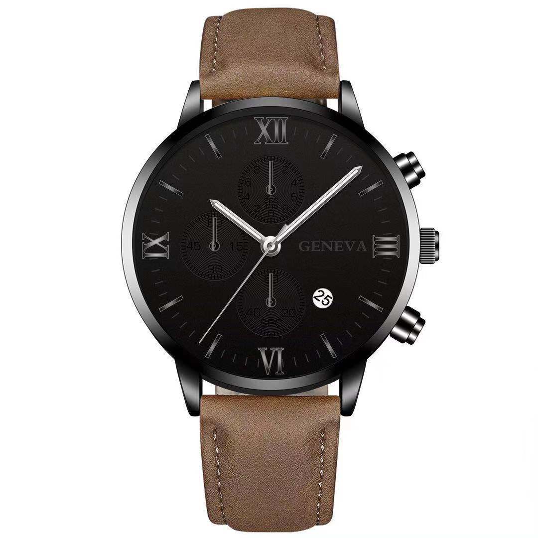 Men’s Black Quartz Watch | Fashion Round Roman Dial Sports Watch ⌚Stay stylish and punctual with this men’s black quartz watch featuring a classic round Roman dial. Designed for sports enthusiasts, this fashion-forward timepiece ofShop All I WantShop All I WantFashion Round Roman Dial Sports Watch ⌚