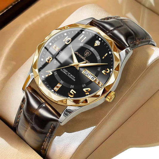 Luxury High-Quality Men’s Watch – Sport Quartz, Waterproof Luminous DaMake a bold statement with the POEDAGAR Fashion Men’s Wristwatch, a luxury timepiece designed for the sophisticated man. This stylish chronograph features a strikingShop All I WantShop All I WantLuxury High-Quality Men’