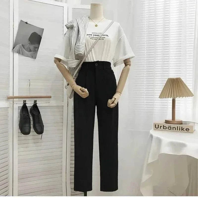 High Waist Suit Pants -Sleek & stylish 🏖️Effortless sophistication that commands attention. Our refined version of the classic suit pants in a tailored and comfortable fabric. Featuring a high waist, flatteSHOP ALL I WANTShop All I WantHigh Waist Suit Pants