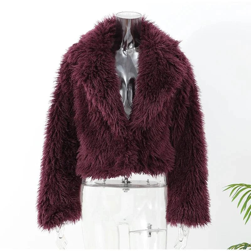 Women’s Faux Fur Jacket Coat – Warm Fluffy Lapel Cardigan for Winter 2Stay stylish and cozy this winter with the Women’s Faux Fur Jacket Coat, a must-have for your cold-weather wardrobe. Crafted from luxurious faux fur, this fluffy coaShop All I WantShop All I WantFaux Fur Jacket Coat – Warm Fluffy Lapel Cardigan