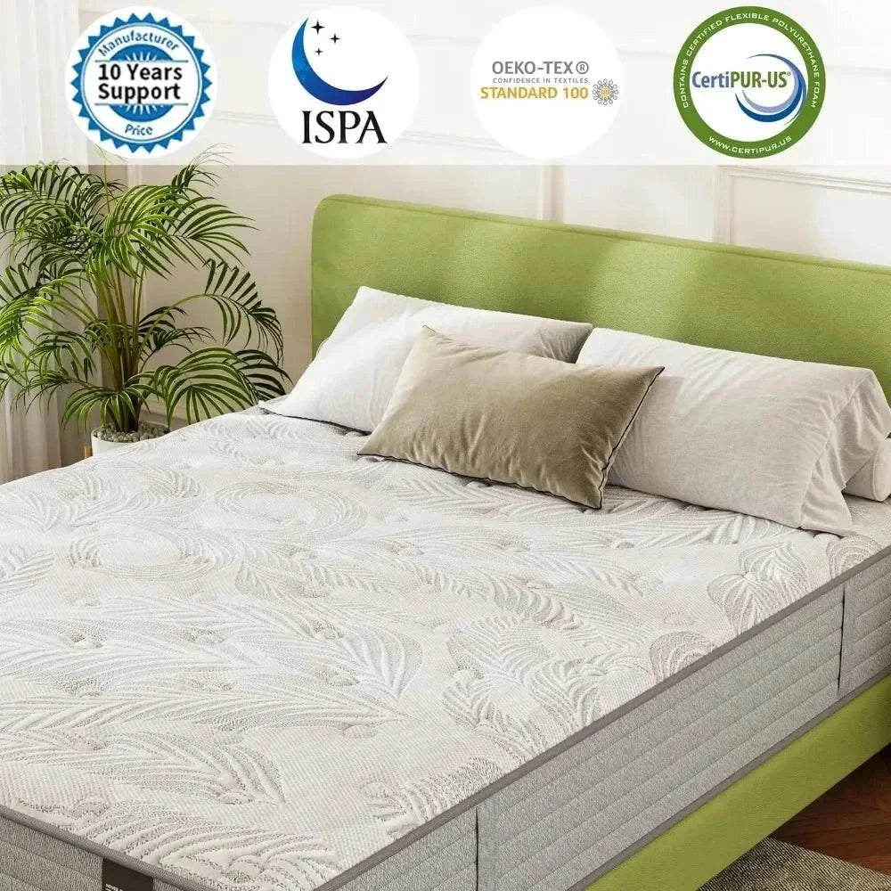 2-Inch Gel Memory Foam Hybrid Full Mattress 🛏️Transform your relaxation space with the 2-Inch Gel Memory Foam Hybrid Full Mattress 🛏️, the perfect blend of comfort and support. Crafted for modern home design idShop All I WantShop All I Want2-Inch Gel Memory Foam Hybrid Full Mattress 🛏️