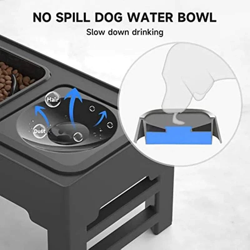 Elevated Dog Bowl Set 🐶 🍽️ 🐾Elevate Your Pet's Dining Experience with Our Elevated Dog Bowl Set!
Introducing our Elevated Dog Bowl Set, designed to provide your furry friend with a comfortable SHOP ALL I WANTShop All I WantElevated Dog Bowl Set