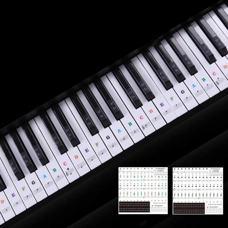 Piano Keyboard Stickers 🎹🎵🌈SHOP ALL I WANTShop All I WantPiano Keyboard Stickers