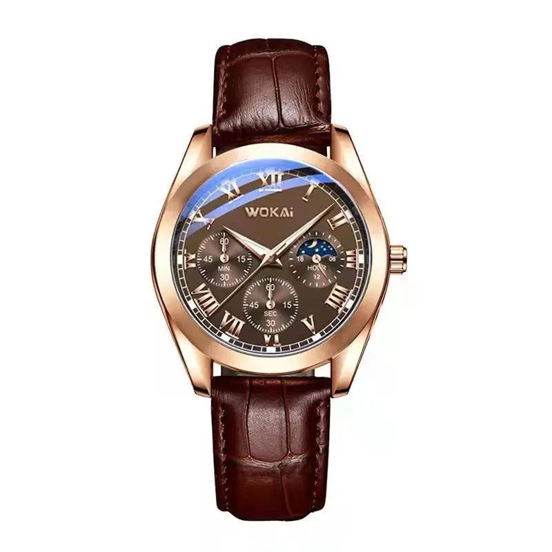 Luminous Quartz Watch: Stylish & Waterproof for Men! ⌚✨Discover the perfect blend of style and functionality with the high-quality men's fashion casual luminous belt watch. This classic quartz watch features a luminous dShop All I WantShop All I WantLuminous Quartz