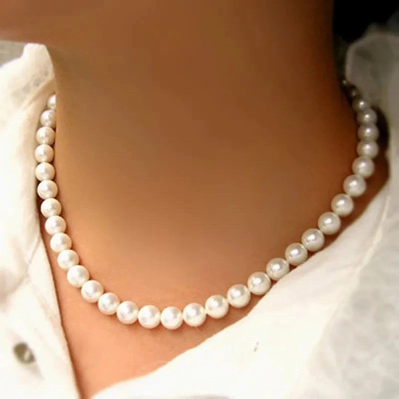Elegant Pearl Chokers NecklaceElevate Your Elegance with Our Elegant Pearl Chokers Necklace!
Introducing our Elegant Pearl Chokers Necklace, designed to add a touch of sophistication and timelessSHOP ALL I WANTShop All I WantElegant Pearl Chokers Necklace