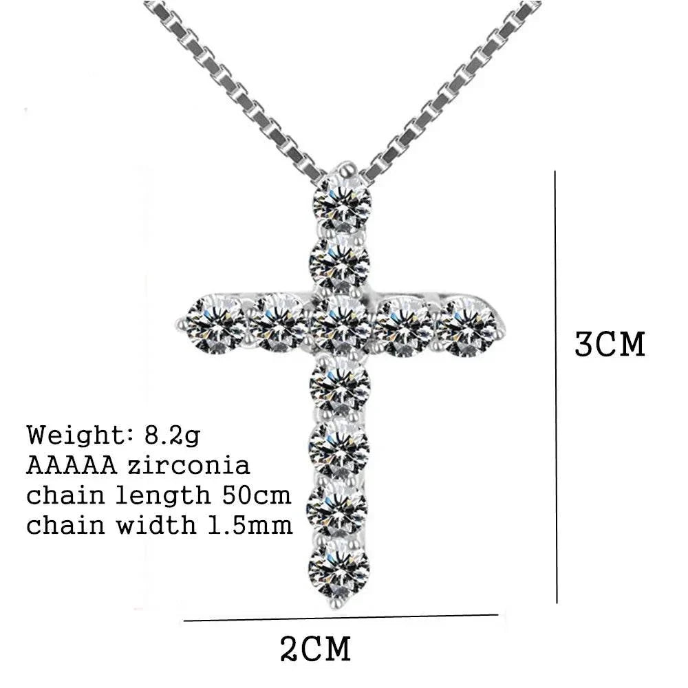 Shop All I Want Sterling Silver Necklace – Shiny Cross Pendant, Perfect Gift for Men &Illuminate your style with this elegant 16-24" Sterling Silver Necklace featuring a gleaming cross pendant. Ideal for both men and women, this versatile piece makes Shop All I WantShop All I Want16-24" Sterling Silver Necklace