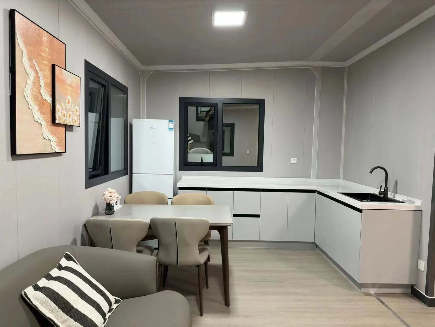 Affordable Container Homes with Kitchen & Bathroom - Ready to Live In Step into your new, affordable living space with this container home, designed for comfort and convenience. Featuring a fully functional kitchen and bathroom, this hShop All I WantShop All I WantAffordable Container