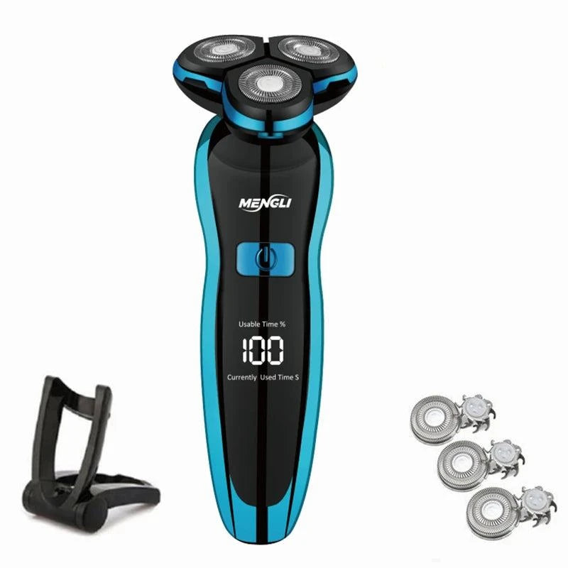 Electric Rechargeable & Washable Razor Shavor! 🔋💦Experience the ultimate grooming tool with the Electric Shaver. This rechargeable electric razor is designed for both wet and dry use, making it versatile for your sShop All I WantShop All I WantElectric Rechargeable
