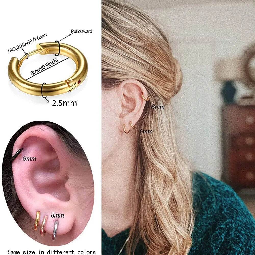 Stainless Steel Hoop Earrings ✨Elevate your style with our Stainless Steel Hoop Earrings – a timeless and versatile accessory that adds a touch of sophistication to any look. 💎✨
Key Features:
🌟 SHOP ALL I WANTShop All I WantStainless Steel Hoop Earrings