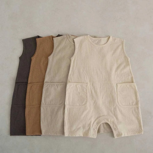 Summer-Ready: Soft Cotton Jumpsuit for Baby Boys & Girls! 🌿Get your little one ready for summer with this adorable Soft Cotton Jumpsuit. Designed for both baby boys and girls, this jumpsuit offers comfort and style for thoseShop All I WantShop All I WantSoft Cotton Jumpsuit for Baby Boys & Girls