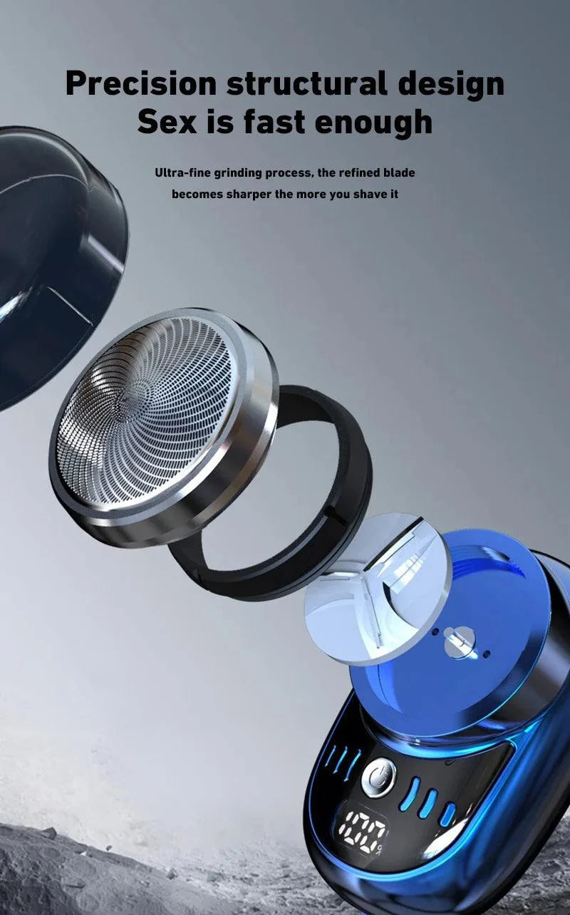 Portable Electric Shaver: Travel-Friendly Wet & Dry Razor! ✈️💧Keep your grooming routine efficient on the go with the portable electric shaver. Designed for both wet and dry use, this sleek razor is perfect for travel, fitting Shop All I WantShop All I WantPortable Electric