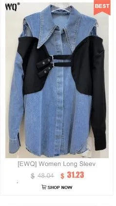 Patchwork Rivet Denim Jacket: Trendy Streetwear for Women! ✨This fashionable outerwear features a unique patchwork design adorned with stylish rivets, making it a standout piece for any casual outfit. With a classic lapel andShop All I WantShop All I WantPatchwork Rivet