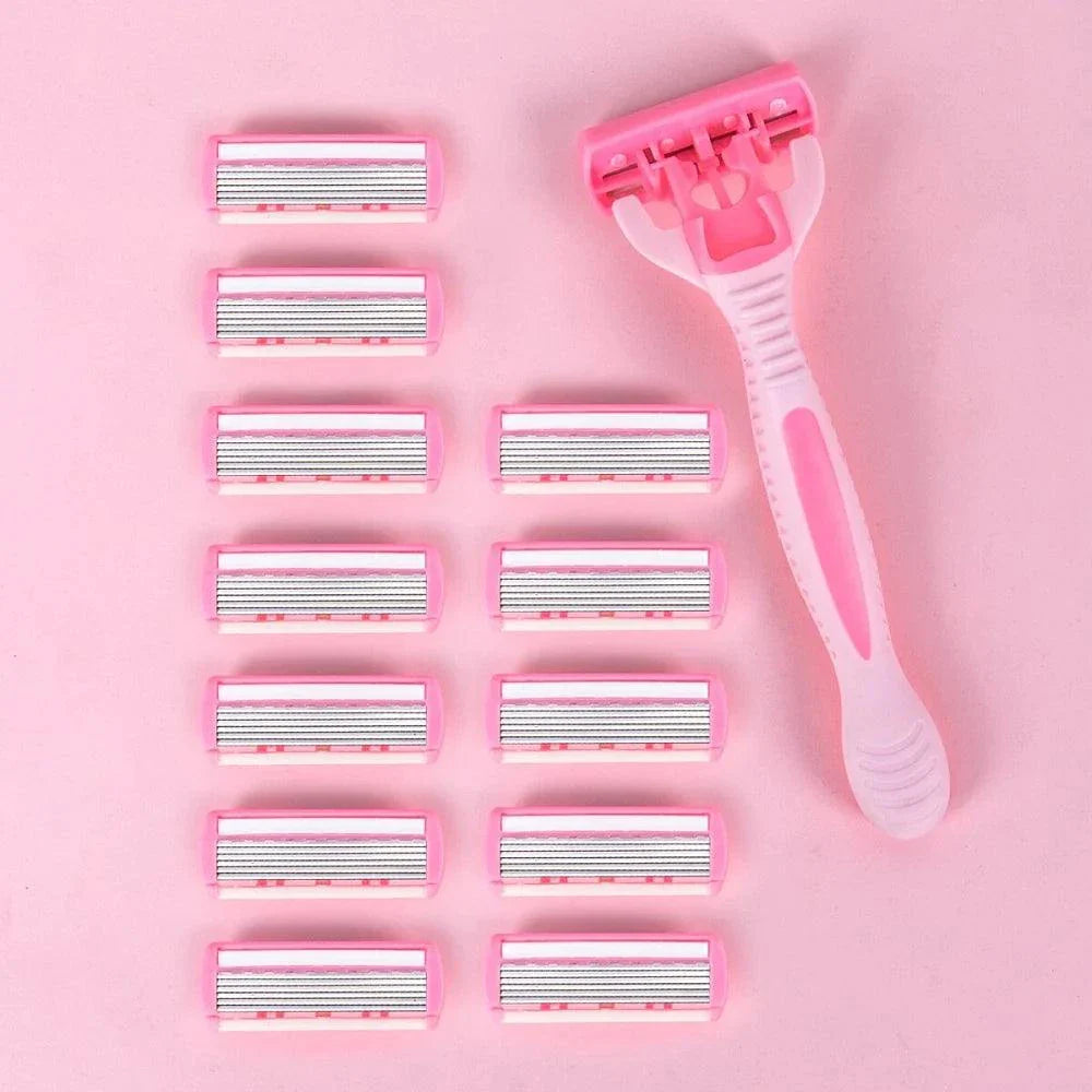 Shop All I Want Body Hair Shaving Set for Men & Women | Smooth Bikini Shave (1 Handle Get a smooth, irritation-free shave with this body hair razor set, designed for both men and women. Equipped with 1 easy-grip handle and 12 high-quality replacement Shop All I WantShop All I WantSmooth Bikini Shave (1 Handle + 12 Blades) ✨