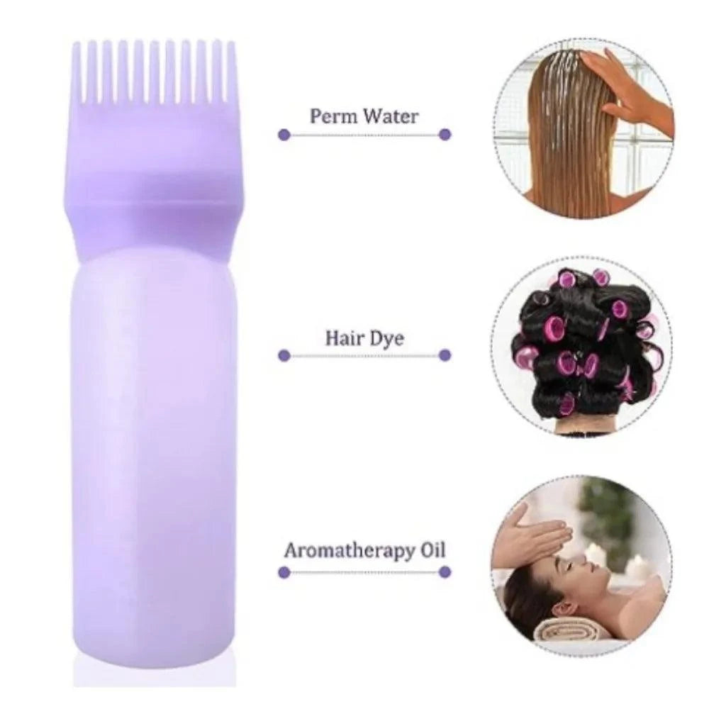 πββοΈ 180ML Hair Dye Applicator β Easy, Mess-Free Coloring & Styling wSimplify your hair coloring routine with the 180ML Hair Dye Applicator. This convenient brush bottle ensures precise application and mess-free coloring for a salon-qShop All I WantShop All I WantHair Dye Applicator