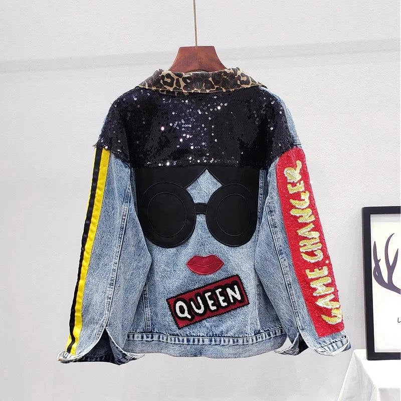 Loose Denim Jacket for Girls β High Street Party Jeans Coat ππThe Loose Denim Jacket for Girls is the ultimate fashion statement for trendy young women. This high street party jeans coat is designed with a relaxed fit and adornShop All I WantShop All I WantGirls β High Street Party Jeans Coat ππ