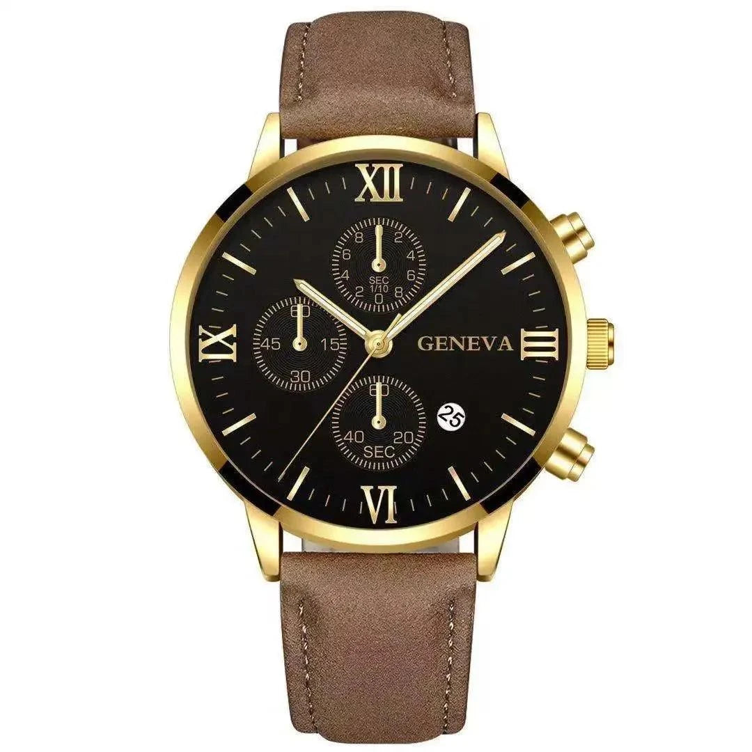 Men’s Black Quartz Watch | Fashion Round Roman Dial Sports Watch ⌚Stay stylish and punctual with this men’s black quartz watch featuring a classic round Roman dial. Designed for sports enthusiasts, this fashion-forward timepiece ofShop All I WantShop All I WantFashion Round Roman Dial Sports Watch ⌚